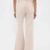 Low Rise Relaxed Flare Khakis