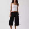 Low Rise Trouser Culotte Pants