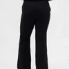 Low Rise Twill Flare Pants
