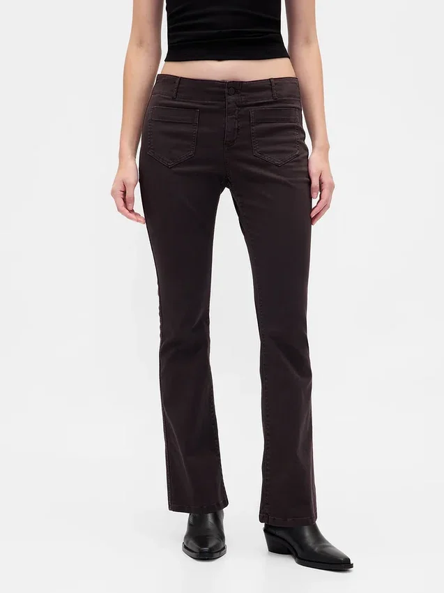 Low Rise Twill Long & Lean Pants