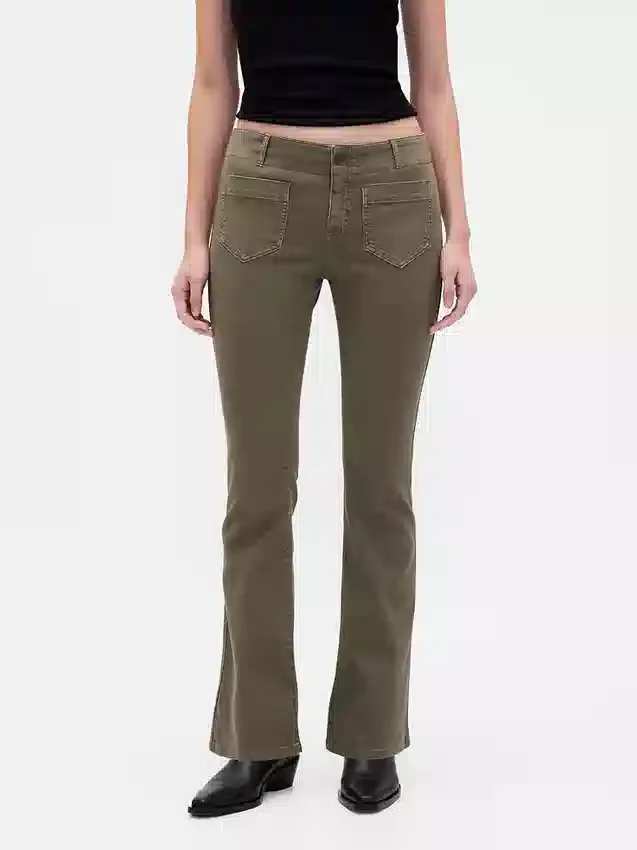 Low Rise Twill Long & Lean Pants