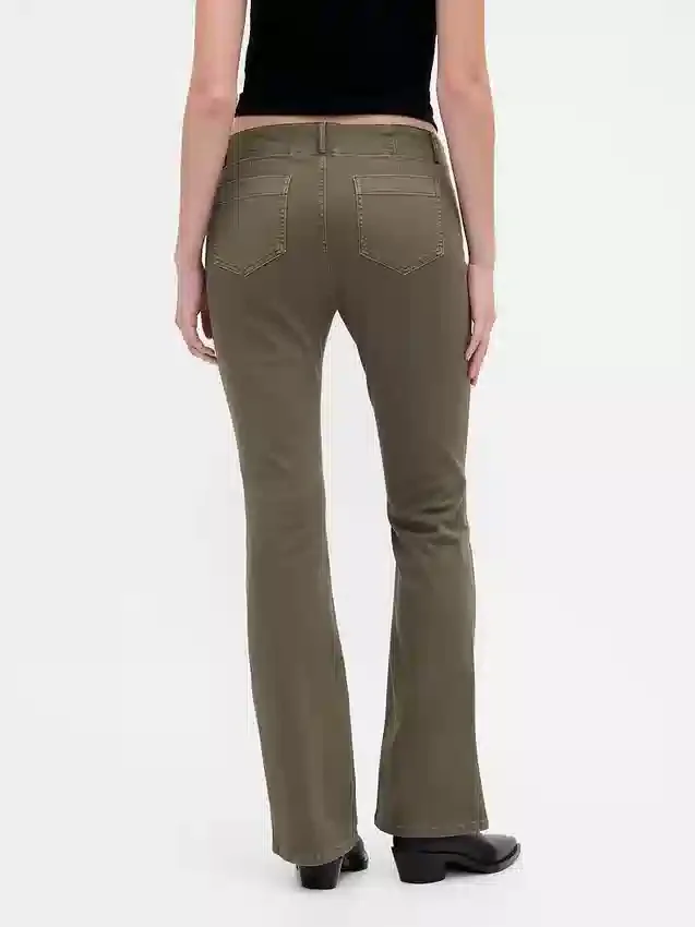 Low Rise Twill Long & Lean Pants
