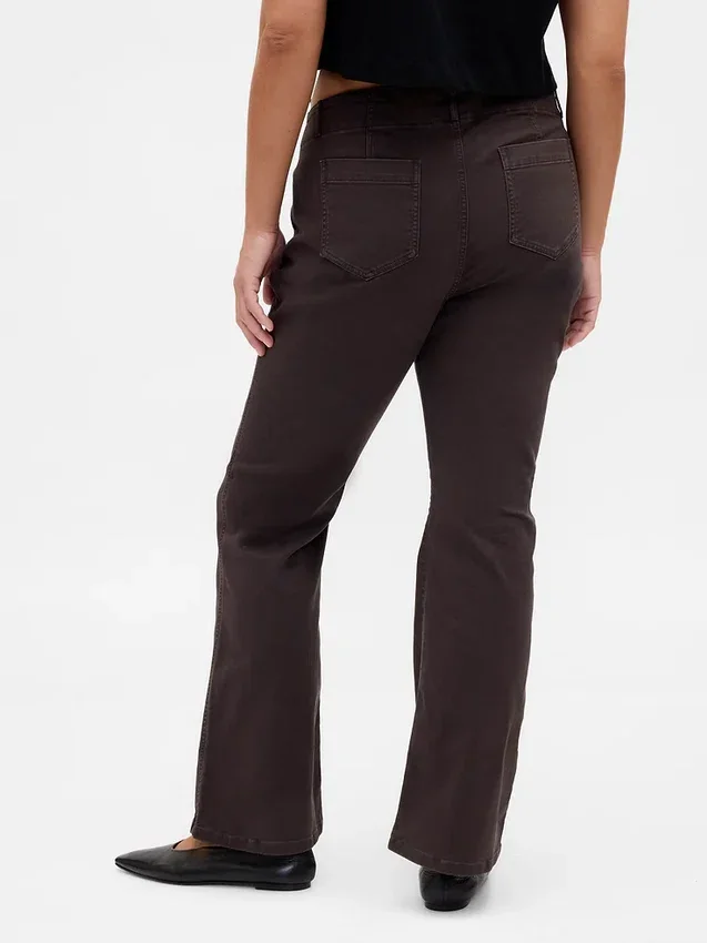 Low Rise Twill Long & Lean Pants