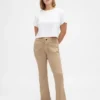 Low Rise Twill Long & Lean Pants