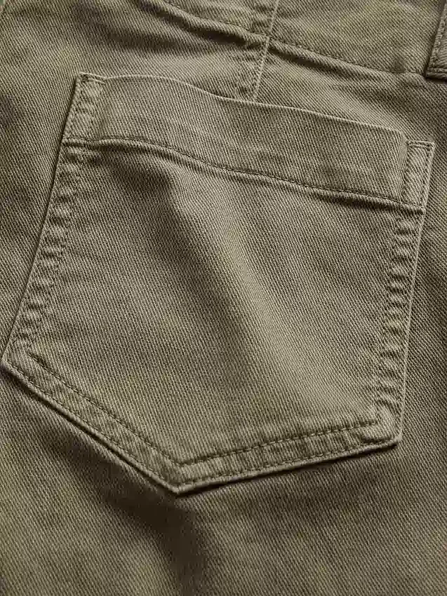 Low Rise Twill Long & Lean Pants