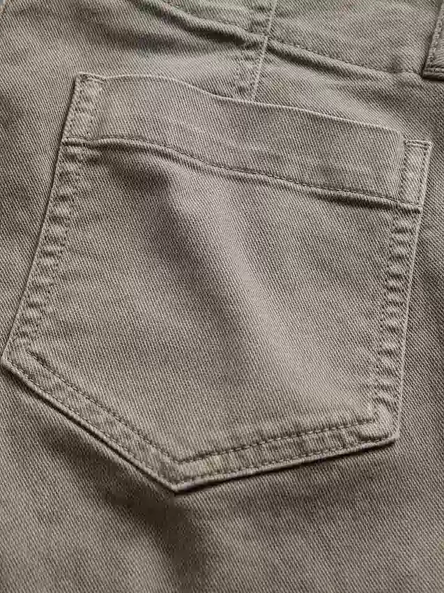 Low Rise Twill Long & Lean Pants