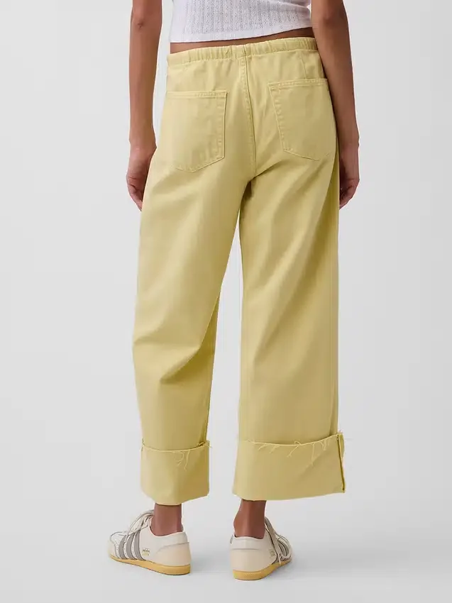 Low Rise Ultrasoft '90S Loose Easy Crop Jeans