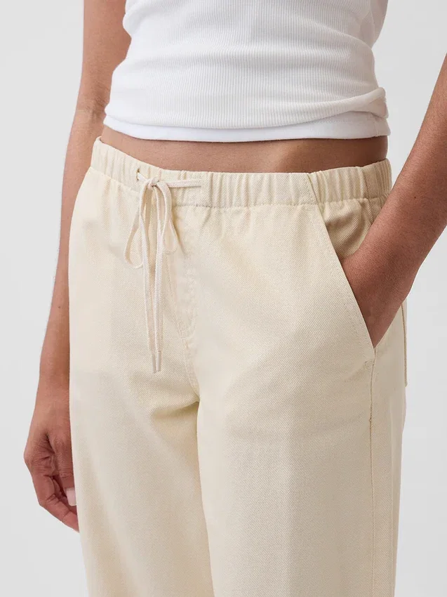 Low Rise Ultrasoft '90S Loose Easy Crop Jeans