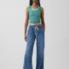 Low Rise Ultrasoft '90S Loose Easy Dolphin-Hem Jeans