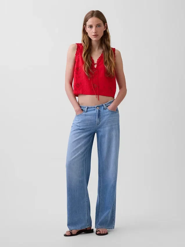 Low Rise Ultrasoft '90S Loose Jeans