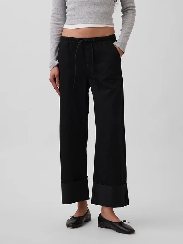 Low Rise Ultrasoft Easy '90S Loose Crop Jeans