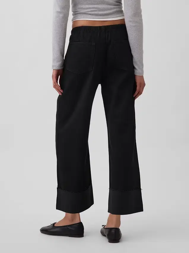 Low Rise Ultrasoft Easy '90S Loose Crop Jeans