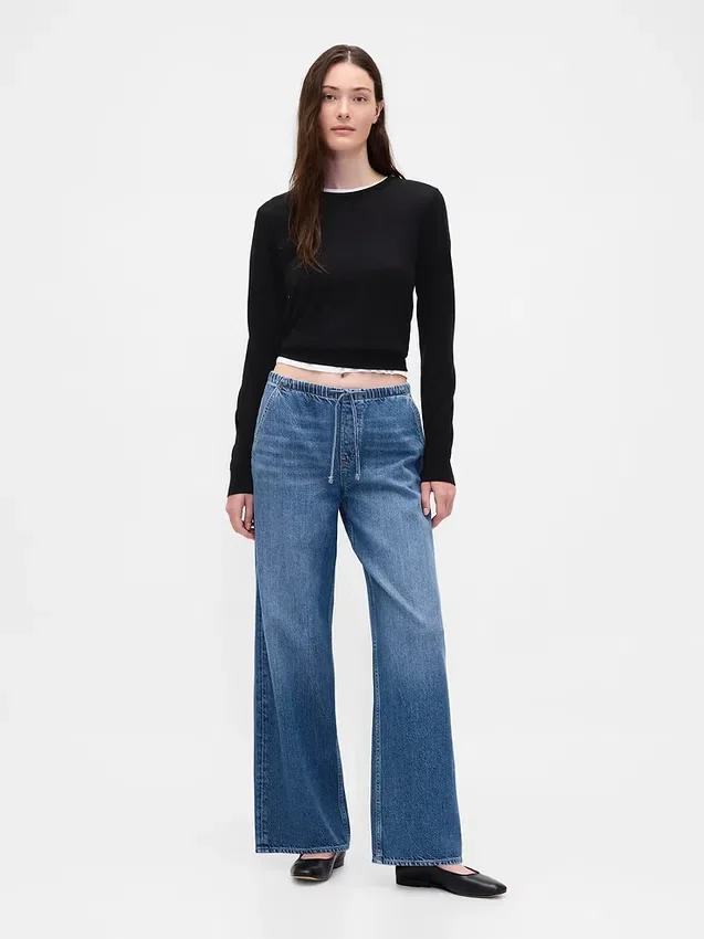 Low Rise Ultrasoft Easy '90S Loose Jeans