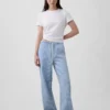 Low Rise Ultrasoft Easy '90S Loose Stripe Jeans
