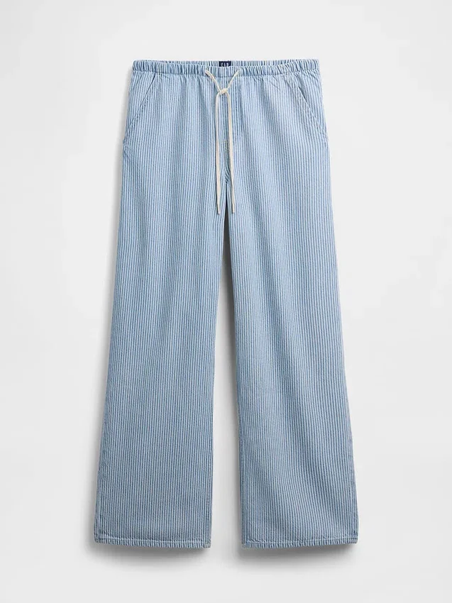 Low Rise Ultrasoft Easy '90S Loose Stripe Jeans
