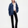 Low Rise Velvet '90S Slim Straight Pants