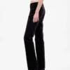 Low Rise Velvet '90S Slim Straight Pants
