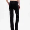 Low Rise Velvet '90S Slim Straight Pants