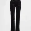 Low Rise Velvet '90S Slim Straight Pants