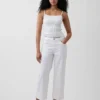 Low Slung Relaxed Crop Jeans