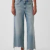 Low Slung Relaxed Crop Jeans