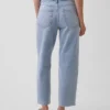 Low Slung Relaxed Crop Jeans