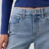 Low Slung Relaxed Crop Jeans