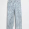 Low Slung Relaxed Crop Jeans