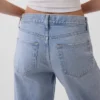 Low Slung Relaxed Crop Jeans