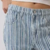Low Slung Relaxed Crop Jeans