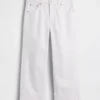 Low Slung Relaxed Crop Jeans