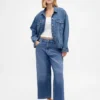 Low Slung Ultrasoft Relaxed Crop Jeans