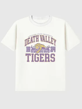 Lsu Death Valley Tigers Graphic T-Shirt