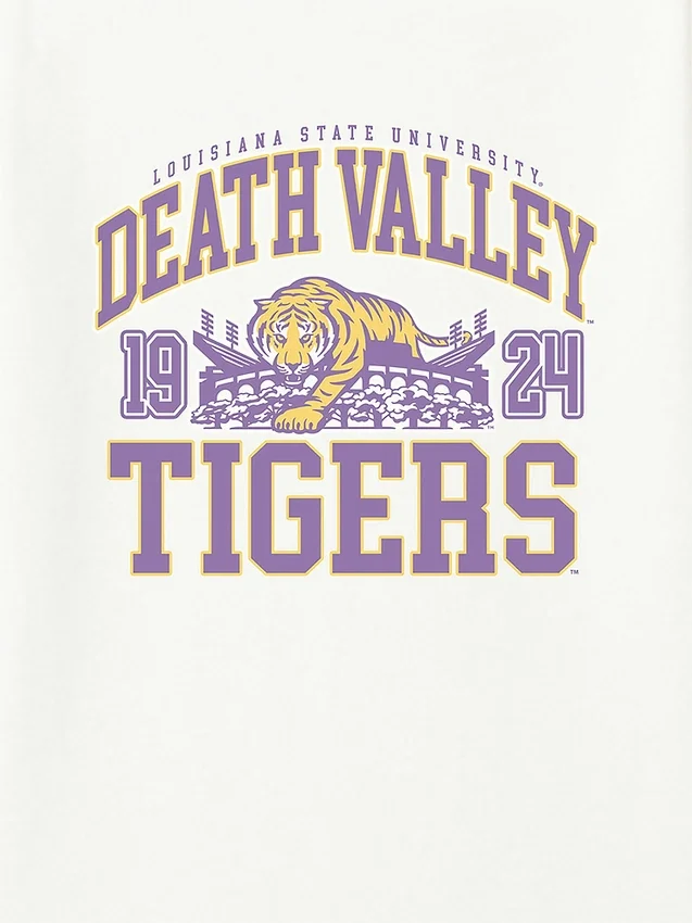 Lsu Death Valley Tigers Graphic T-Shirt