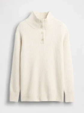 Maternity Cashsoft Mockneck Sweater