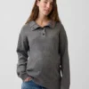 Maternity Cashsoft Mockneck Sweater