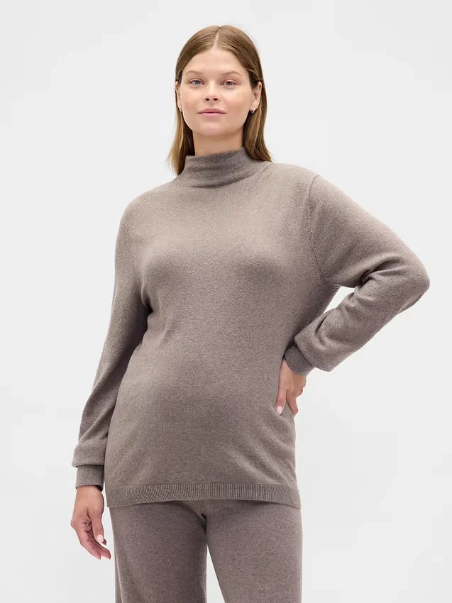 Maternity Cashsoft Turtleneck Sweater