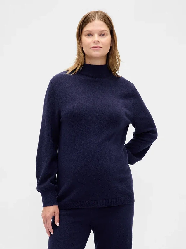 Maternity Cashsoft Turtleneck Sweater
