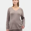 Maternity Cashsoft V-Neck Sweater