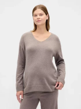 Maternity Cashsoft V-Neck Sweater