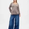 Maternity Cashsoft V-Neck Sweater