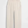 Maternity Cotton Gauze Full Panel Pants