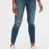 Maternity Distressed Full Panel Favorite Jeggings
