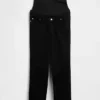 Maternity Full-Panel '90S Slim Straight Crop Jeans