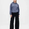 Maternity Full Panel Easy Wide-Leg Jeans