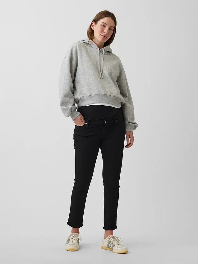 Maternity Full-Panel Slim Jeans