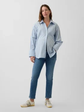 Maternity Full-Panel Slim Jeans