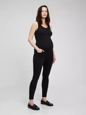 Maternity Full-Panel True Skinny Jeans