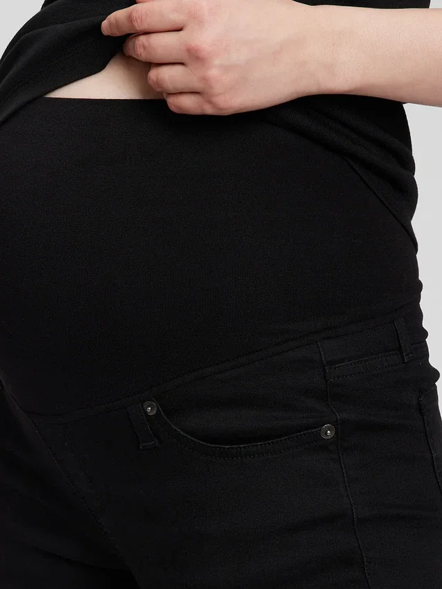 Maternity Full-Panel True Skinny Jeans