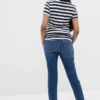 Maternity Full-Panel Vintage Slim Jeans